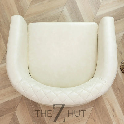 29" W Faux Leather Barrel Chairs Set of 2, Modern PU Upholstered Tufted Club Chairs with Nailhead Trim, Small Armchairs Accent Chairs for Living Room Bedroom Apartment Lounge Nursery, Green THE Z HUT