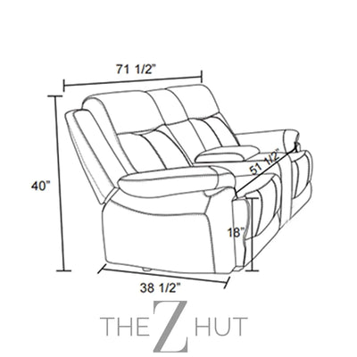 A Ainehome Furniture 3PC Sectional Sofa Living Room Office Sofa Set Electric Motion Sofa Loveseat Reclining Sofa(A-Grey, 3 Piece Set) THE Z HUT