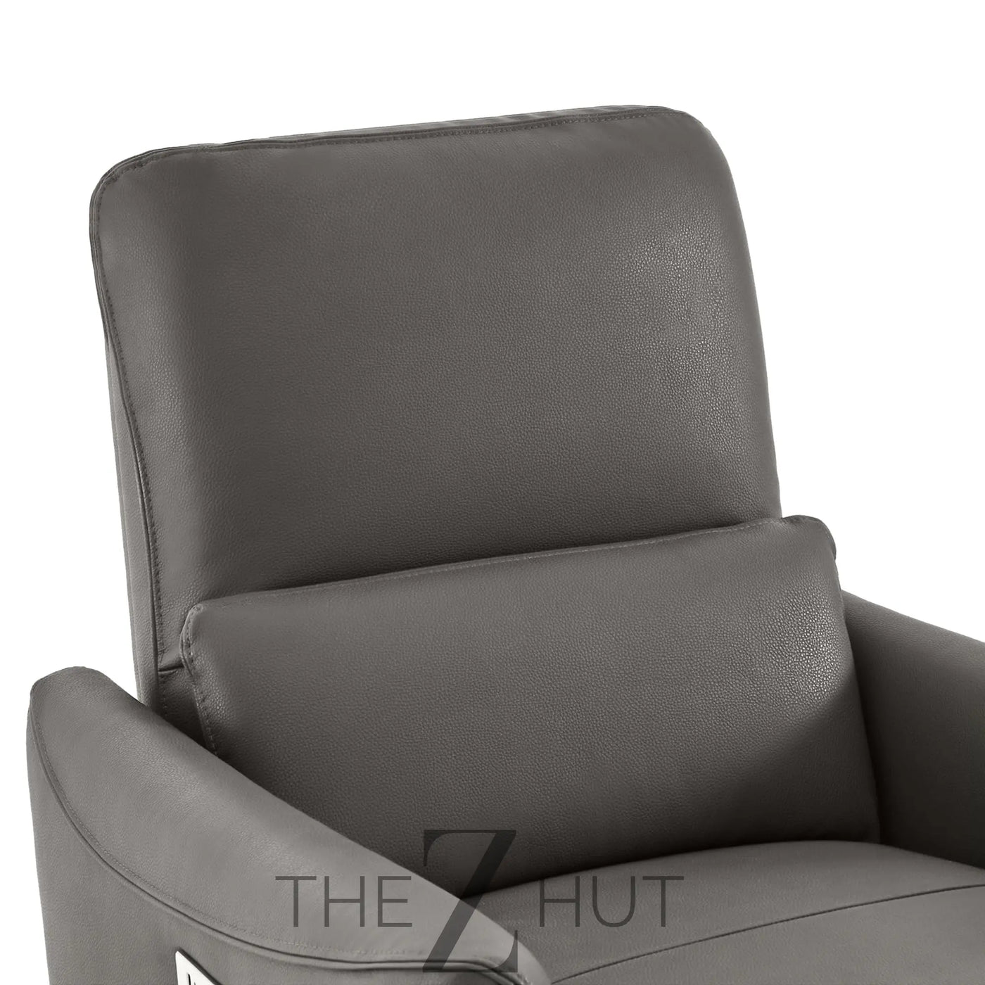 CHITA Power Recliner Chair Swivel Glider, FSC Certified Upholstered Faux Leather Living Room Nursery Reclining Sofa Chair with Lumbar Support, Cognac Brown THE Z HUT