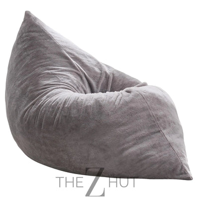 Hobestluk 3 in 1 Bean Bag Chair Giant Bean Bag Chairs Convertible Bean Bag Floor Cushion with Machine Washable Cover, Beanbag Chairs for Adult (Dark Grey) THE Z HUT