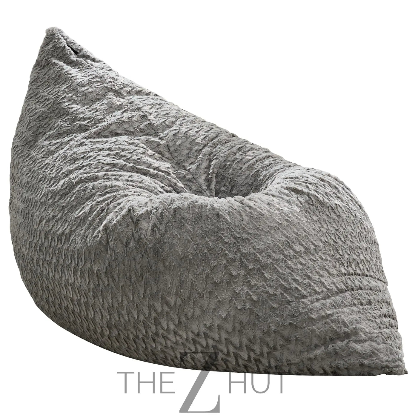 Hobestluk 3 in 1 Bean Bag Chair Giant Bean Bag Chairs Convertible Bean Bag Floor Cushion with Machine Washable Cover, Beanbag Chairs for Adult (Dark Grey) THE Z HUT