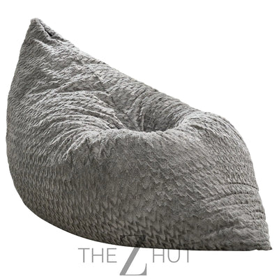 Hobestluk 3 in 1 Bean Bag Chair Giant Bean Bag Chairs Convertible Bean Bag Floor Cushion with Machine Washable Cover, Beanbag Chairs for Adult (Dark Grey) THE Z HUT