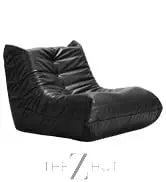 Hobestluk Bean Bag Chair Giant Bean Bag Sofa Memory Foam Bean Bag Chairs for Adults, Bean Bag Couches Faux Leather Bean Bag Chairs for Living Room Bedroom Dorm Office (Brown) THE Z HUT