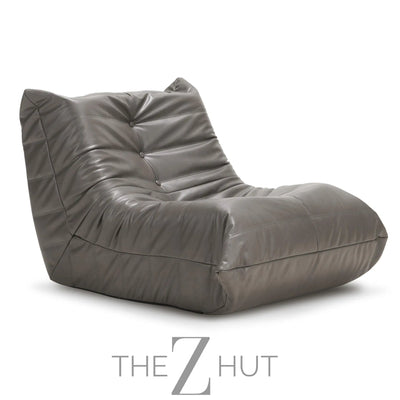 Hobestluk Bean Bag Chair Giant Bean Bag Sofa Memory Foam Bean Bag Chairs for Adults, Bean Bag Couches Faux Leather Bean Bag Chairs for Living Room Bedroom Dorm Office (Brown) THE Z HUT