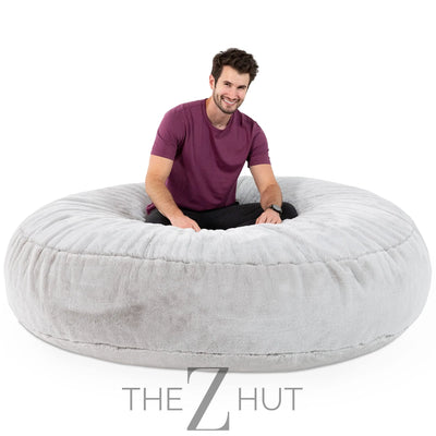 Jaxx 6 Foot Cocoon - 2-in-1 Convertible Bean Bag Bed & Large Bean Bag Chair for Adults, Charcoal THE Z HUT