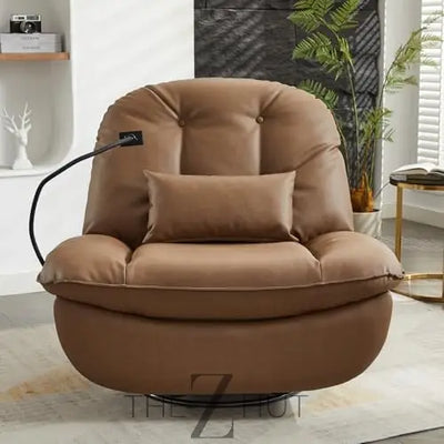 Oversized Electric Recliner Chair, 270 Swivel Rocking Glider Rocker for Adults Modern Ergonomic Lounge Chair Living Room with Phone Stand & Smart Voice Control Theater Seating infinity Picks