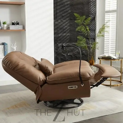 Oversized Electric Recliner Chair, 270 Swivel Rocking Glider Rocker for Adults Modern Ergonomic Lounge Chair Living Room with Phone Stand & Smart Voice Control Theater Seating infinity Picks