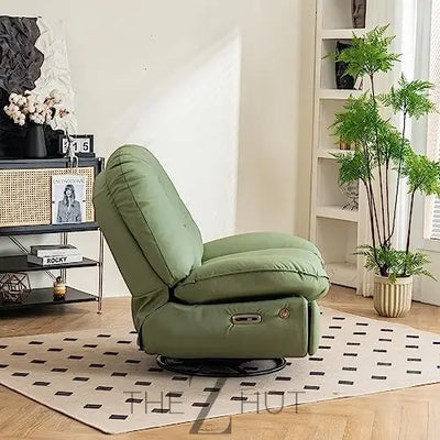 Oversized Electric Recliner Chair, 270 Swivel Rocking Glider Rocker for Adults Modern Ergonomic Lounge Chair Living Room with Phone Stand & Smart Voice Control Theater Seating infinity Picks