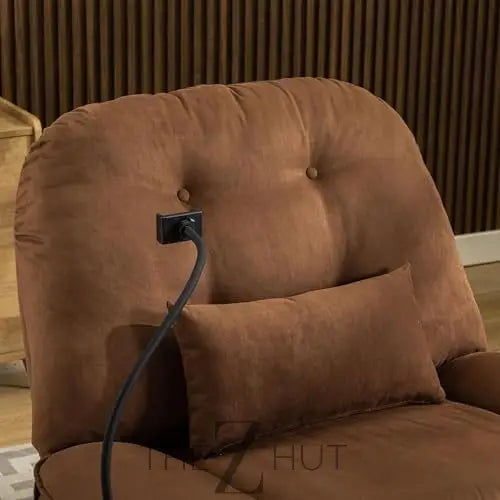 Oversized Electric Recliner Chair, 270 Swivel Rocking Glider Rocker for Adults Modern Ergonomic Lounge Chair Living Room with Phone Stand & Smart Voice Control Theater Seating infinity Picks