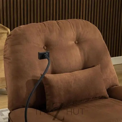 Oversized Electric Recliner Chair, 270 Swivel Rocking Glider Rocker for Adults Modern Ergonomic Lounge Chair Living Room with Phone Stand & Smart Voice Control Theater Seating infinity Picks