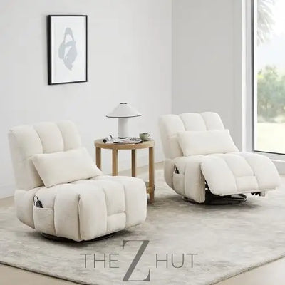 Ultimate Comfort Power Recliner Chair with Swivel & Gliding Function – Ergonomic Design with Adjustable Lumbar Support infinity Picks